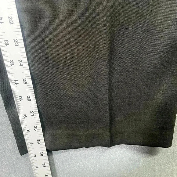 Liz Claiborne Black Dress Pants Men’s 44/30 thick comfy big Men’s slacks 1262 - Picture 4 of 7